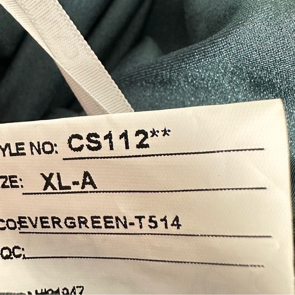 CYNTHIA & SAHAR XIMENA · STYLE CS112 · LUXE STRETCH SATIN Evergreen XL - Picture 8 of 11